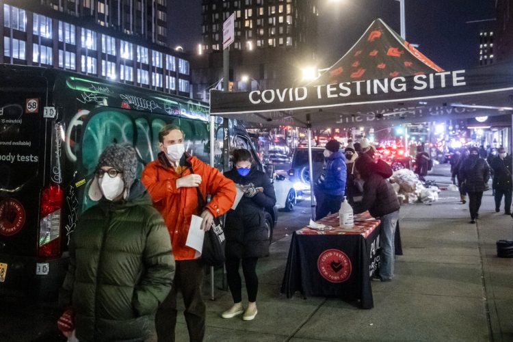 Search for a COVID-19 test means sold-out signs, long lines